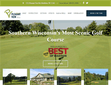 Tablet Screenshot of golfpleasantview.com